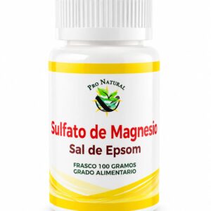 SAL EPSOM (Sulfato de Magnesio) 100 GRAMOS PRONATURAL